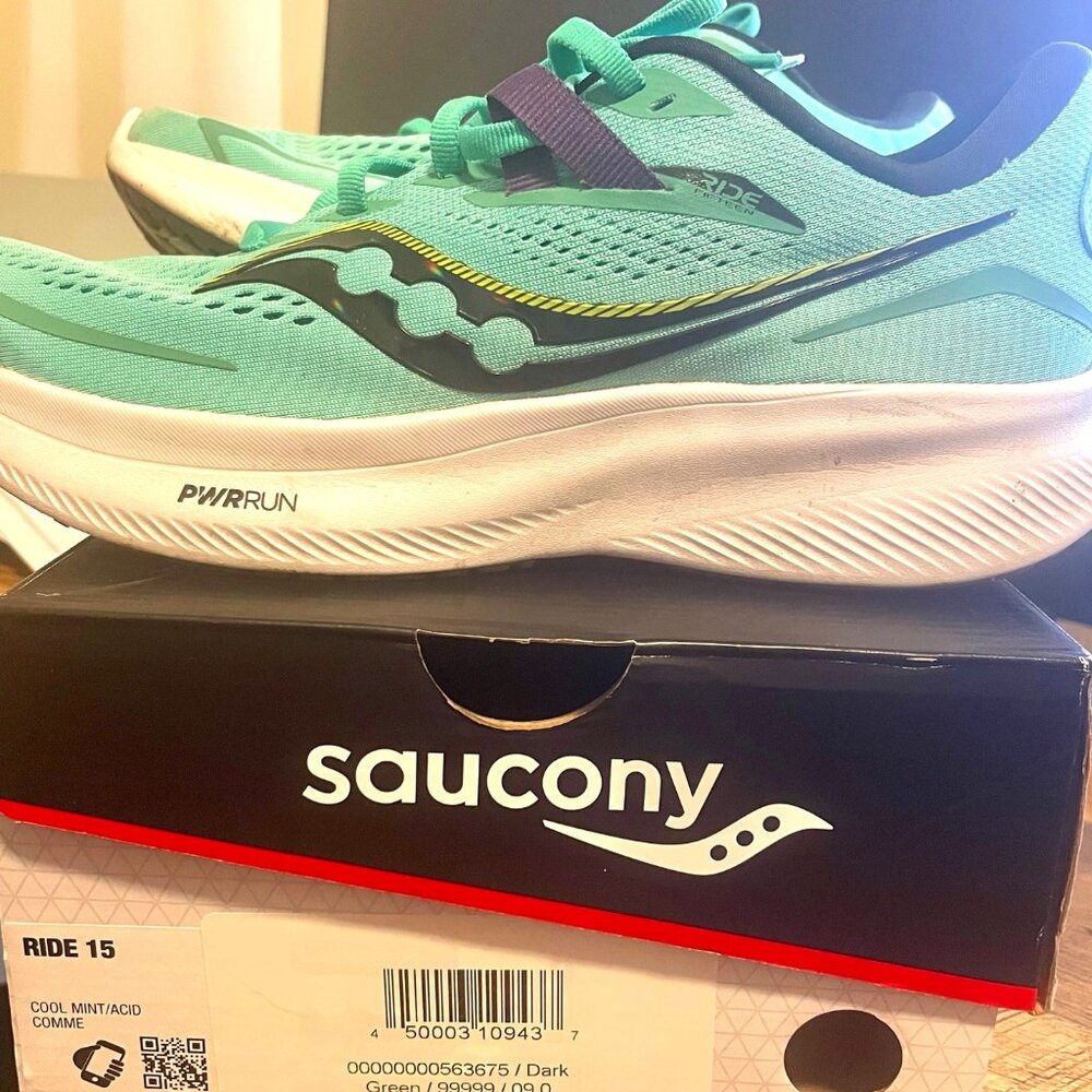 Saucony Women's Ride 15 Running Shoe SIZE 9